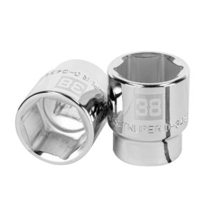 Dado de 38 mm, 6 puntas, cuadro 3/4′, Truper