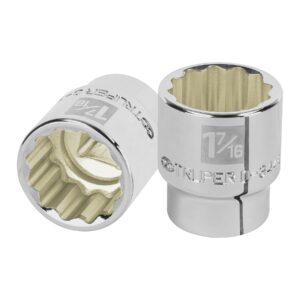 Dado de 1-7/16′, 12 puntas, cuadro 3/4′, Truper