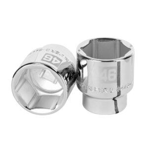 Dado de 46 mm, 6 puntas, cuadro 3/4′, Truper