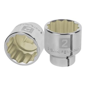 Dado de 2′, 12 puntas, cuadro 3/4′, Truper