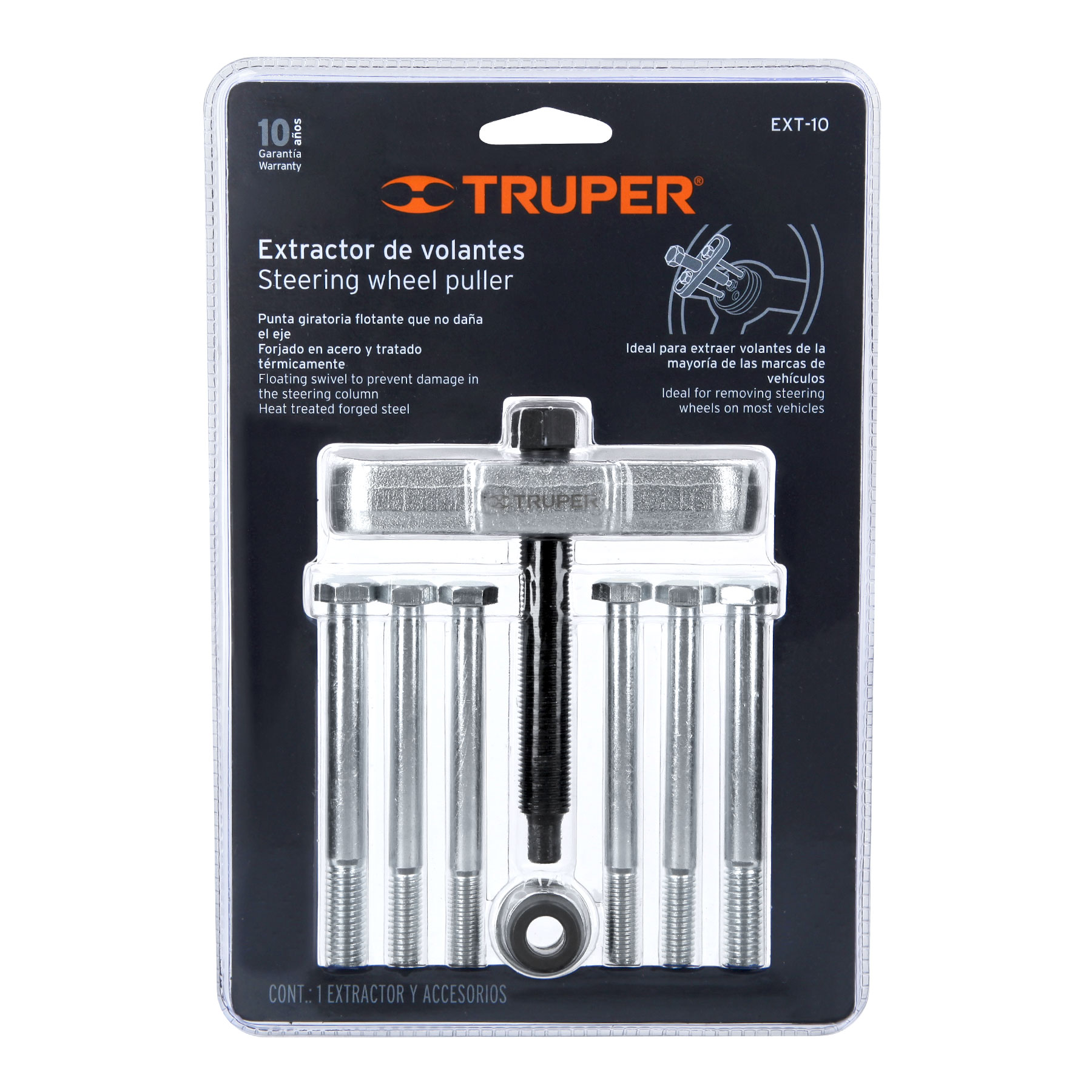 Extractor de volantes, 11 piezas, Truper - Image 4