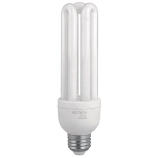 Lámpara triple T4 24 W luz cálida en caja, Volteck