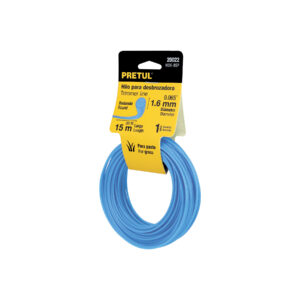 Rollo de hilo para desbrozadora, 1.6 mm x 15 m, Pretul