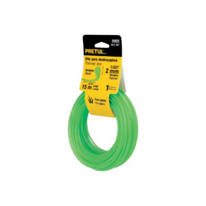 Rollo de hilo para desbrozadora, 2 mm x 15 m, Pretul