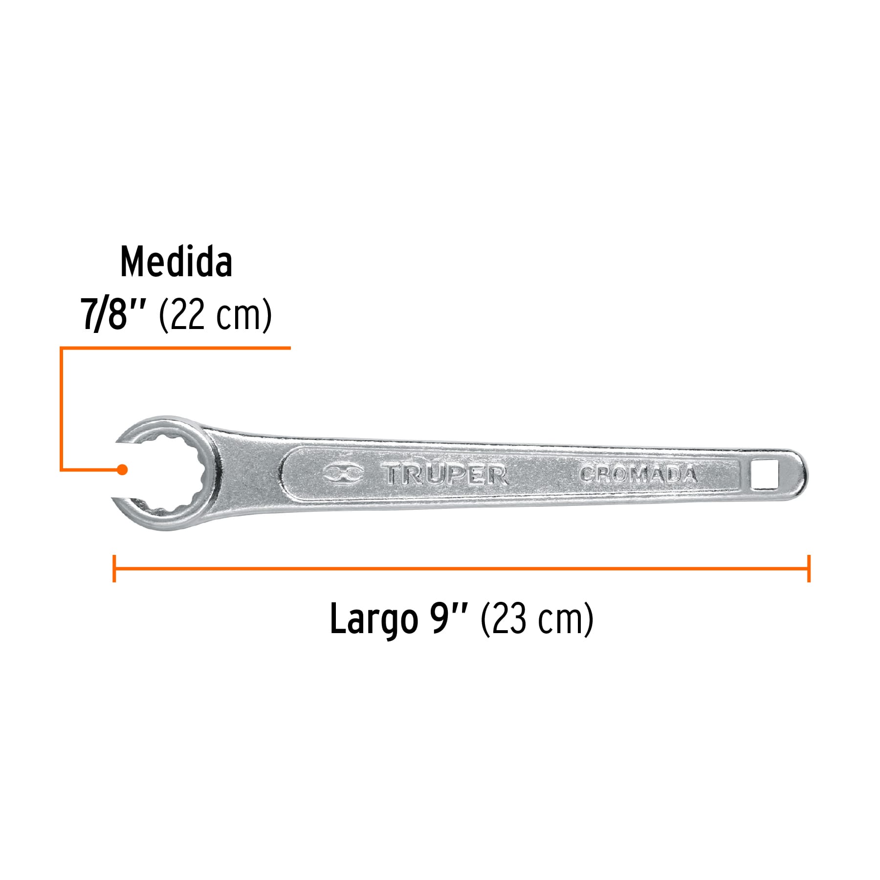 Llave 9' para tanque de gas, Truper - Image 3
