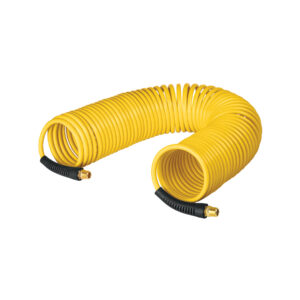 Manguera tipo resorte para compresor, 15 m x 1/4′, Pretul