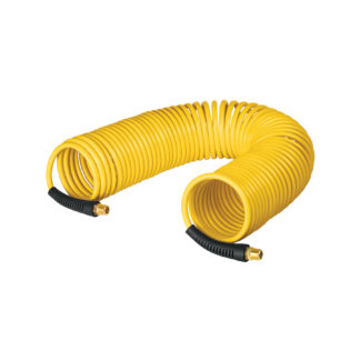 Manguera tipo resorte para compresor, 15 m x 1/4', Pretul