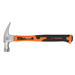 Martillo 16 oz uña recta, mango fibra de vidrio, Truper