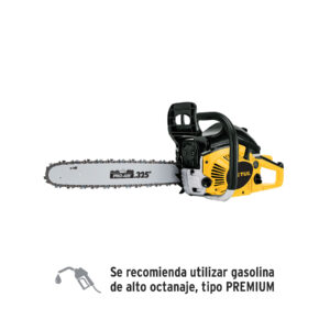 Motosierra 45 cc a gasolina con barra de 16′, Truper
