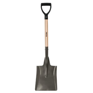 Pala cuadrada, puño ‘Y’, mango 28′, Pretul