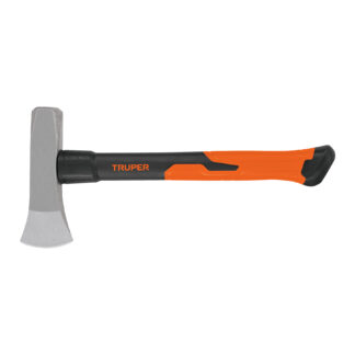 Hacha para rajar madera 3 lb, mango hickory 16', Truper
