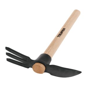 Rastrillo-pico, mango de madera 14′, Truper