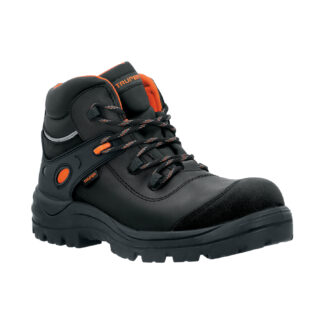 Bota de seguridad negra, #27 dieléctrica antifatiga, Truper