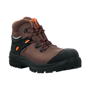 Bota de seguridad café, #28 dieléctrica antifatiga, Truper