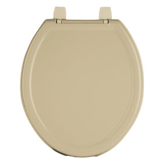 Asiento ligero con tapa para WC, beige, Foset Basic