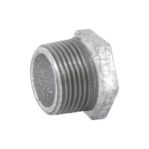Reducción bushing acero galvanizado 3/4 x 1/2′, Foset