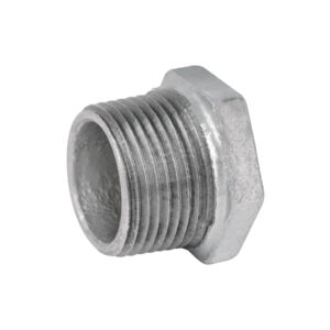 Reducción bushing acero galvanizado 1’x 3/4′, Foset
