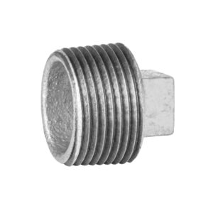 Tapón macho 3/4′ de acero galvanizado, Foset