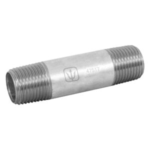 Niple de acero galvanizado 1/2′ x 3′, Foset