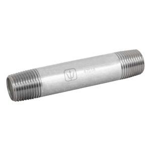 Niple de acero galvanizado 1/2′ x 4′, Foset