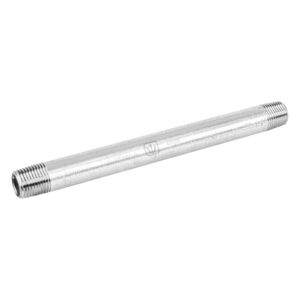 Niple de acero galvanizado 1/2′ x 8′, Foset