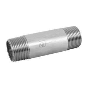 Niple de acero galvanizado 1′ x 4′, Foset