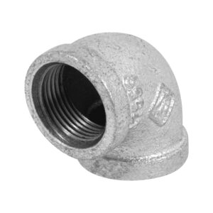 Codo 90° acero galvanizado de 1′, Foset