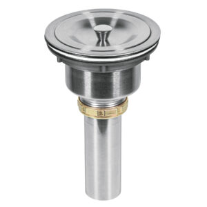 Contracanasta 3-1/2′ de acero inoxidable con tapa, Foset