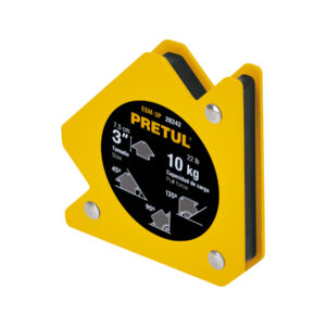Escuadra magnética 3′ para soldar, capacidad 10 kg, Pretul