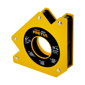Escuadra magnética 5′ para soldar, capacidad 24 kg, Pretul