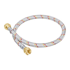 Manguera para gas, aluminio, 3/8′ X 60 cm, Foset Basic