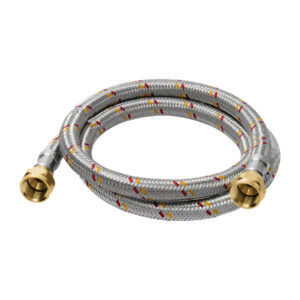 Manguera para gas, aluminio, 3/8′ X 100 cm, Foset Basic