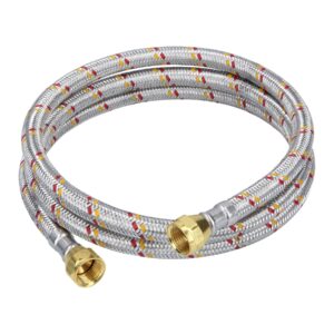 Manguera para gas, aluminio, 3/8′ X 150 cm, Foset Basic