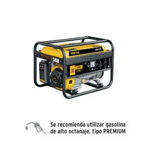 Generador portátil 2.8 kW motor a gasolina, Pretul
