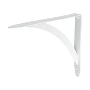 Ménsula reforzada blanca 8 x 10′ diseño barra, Fiero