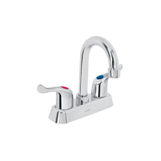 Mezcladora plástica 4' cuello tipo bar para lavabo, palanca