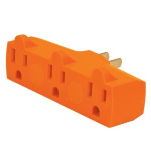 Multicontacto triple aterrizado, tipo ‘Y’,reforzado, Volteck