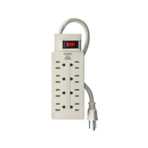Multicontacto 14 AWG 8 entradas supresor de picos 110 joules