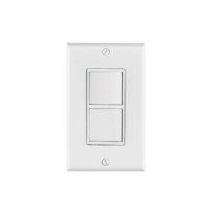 Placa armada interruptor sencillo y de 3 vías Classic