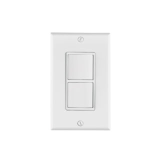 Placa armada interruptor sencillo y de 3 vías Classic
