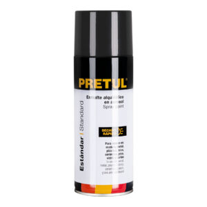 Pintura en aerosol, gris oscuro, 400 ml,Pretul