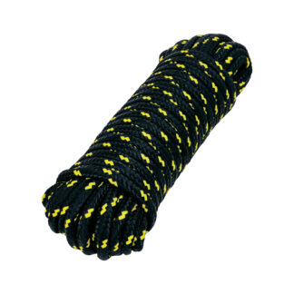 Piola de Polipropileno trenzada, multicolor, 10mm x 15m