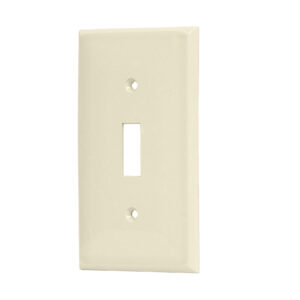 Placa de ABS para interruptor vertical, Standard, marfil