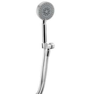 Regadera cromo de teléfono 4' con soporte, Foset Element