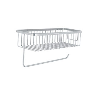 Portarrollo y especiero en cromo para cocina, Foset Riviera