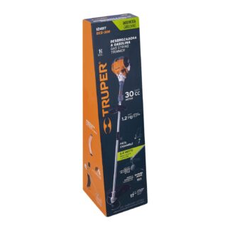 Desbrozadora a gasolina 30cc mango tipo 'D', 17'corte, recta