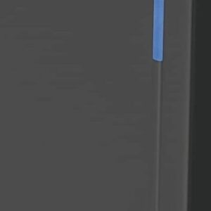 Interruptor sencillo 3 módulos, línea Española, color negro