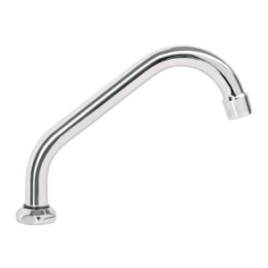 Cuello corto para mezcladora de fregadero, cromo, Aqua