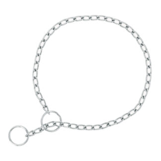 Collar de entrenamiento para perro, 45 cm, eslabón 2 mm