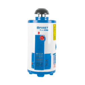 Calentador de paso, rápida recup, 6L, 1 serv, gas LP, Foset